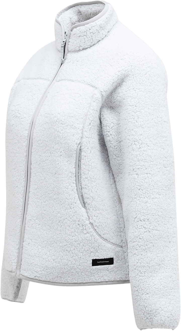 Peak Performance Women's Wildrush Pile Jacket Antarctica/summit Smoke/ Peak Performance
