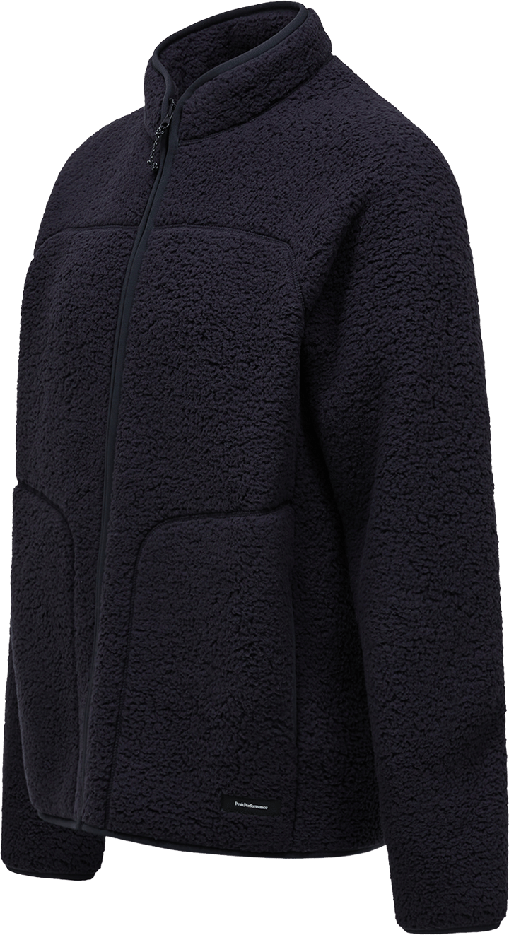 Peak Performance Men's Wildrush Pile Jacket Black/black/ Peak Performance