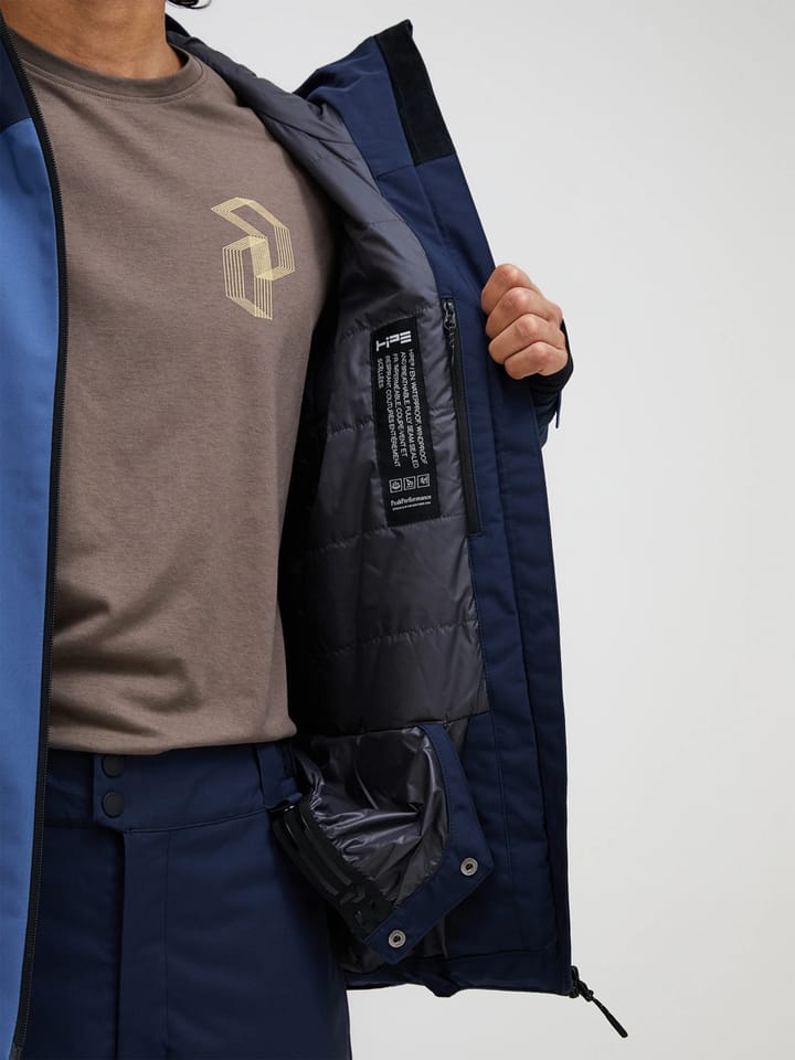 Peak Performance Men's Maroon Insulated Jacket Summit Sky Peak Performance