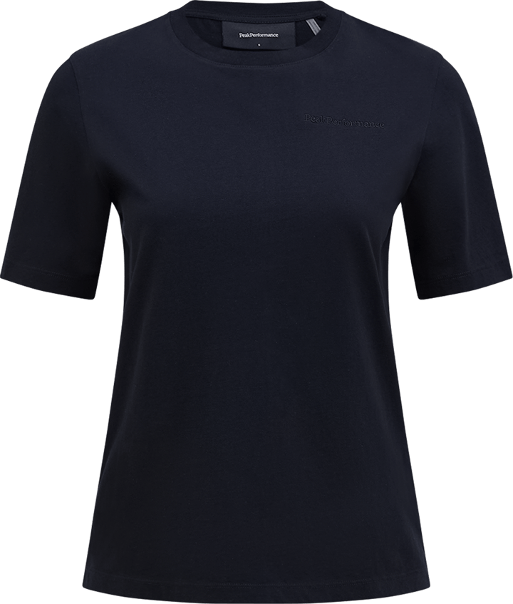 Peak Performance Women's Original Small Logo Tee Black Peak Performance