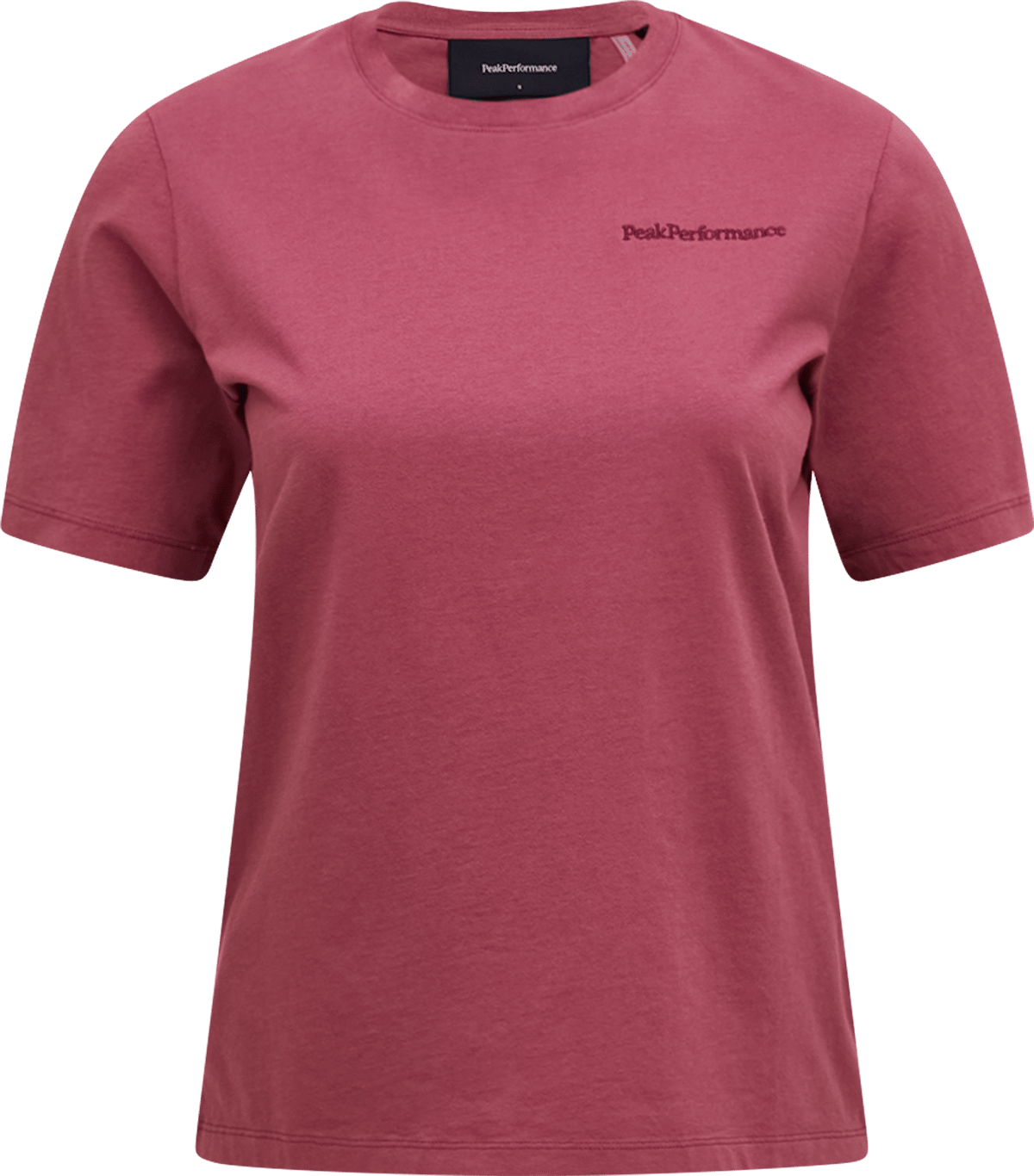 Peak Performance Women's Original Small Logo Tee Wild Rouge