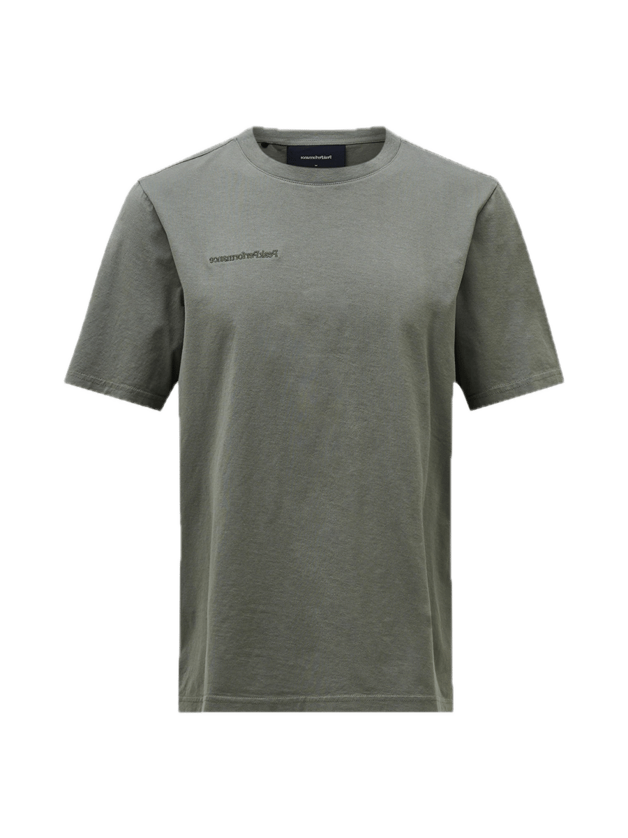 Peak Performance M Original Small Logo Tee Pine Needle