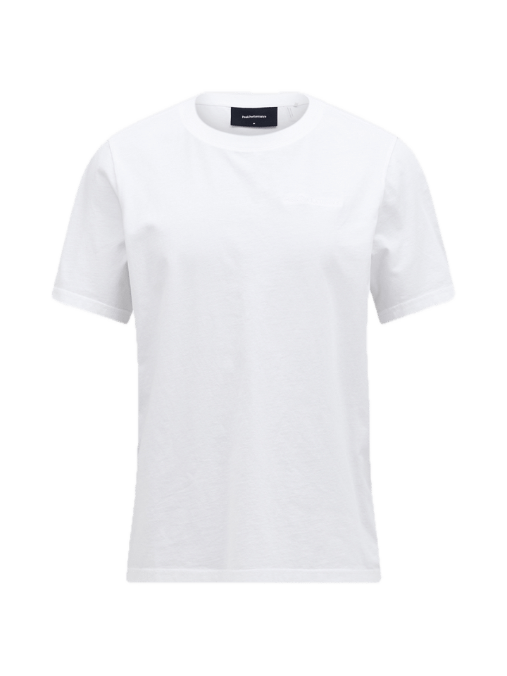Peak Performance M Original Small Logo Tee White Peak Performance