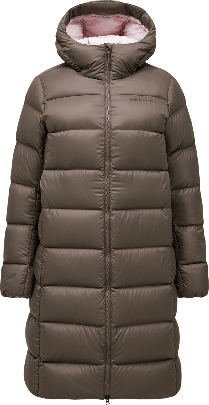 Peak Performance Women’s Frost Down Coat Terrain Tan Peak Performance