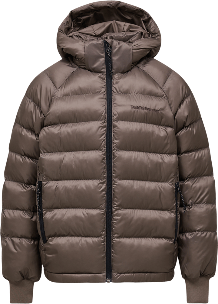 Peak Performance Juniors' Tomic Insulated Hood Jacket Terrain Tan Peak Performance