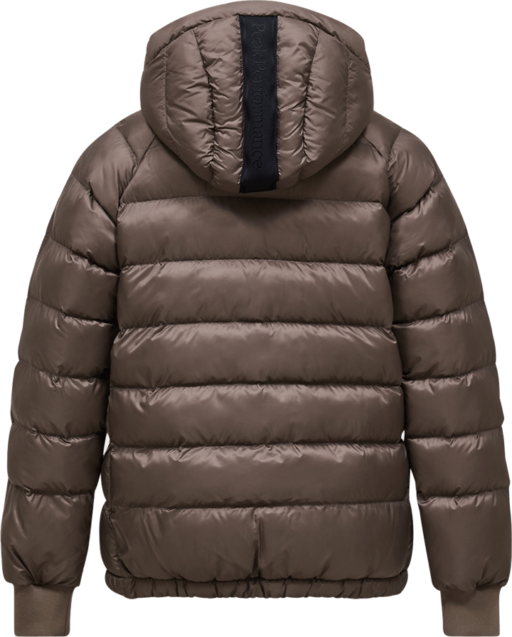 Peak Performance Juniors' Tomic Insulated Hood Jacket Terrain Tan Peak Performance