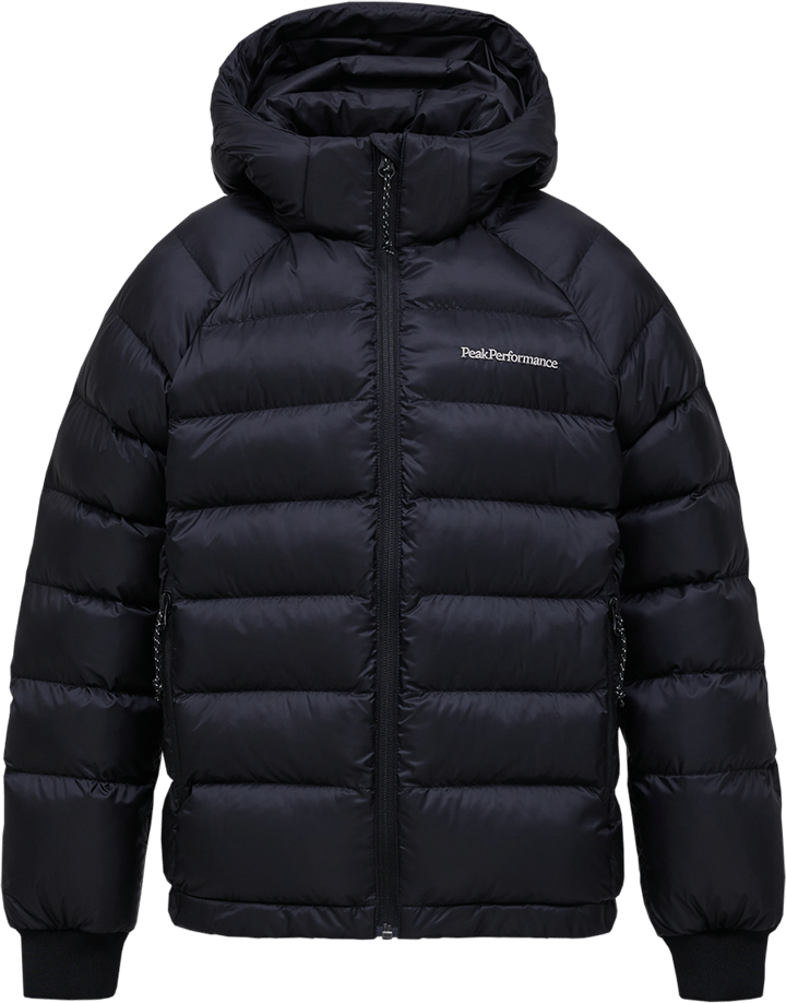 Peak Performance Juniors' Tomic Insulated Hood Jacket Black Peak Performance
