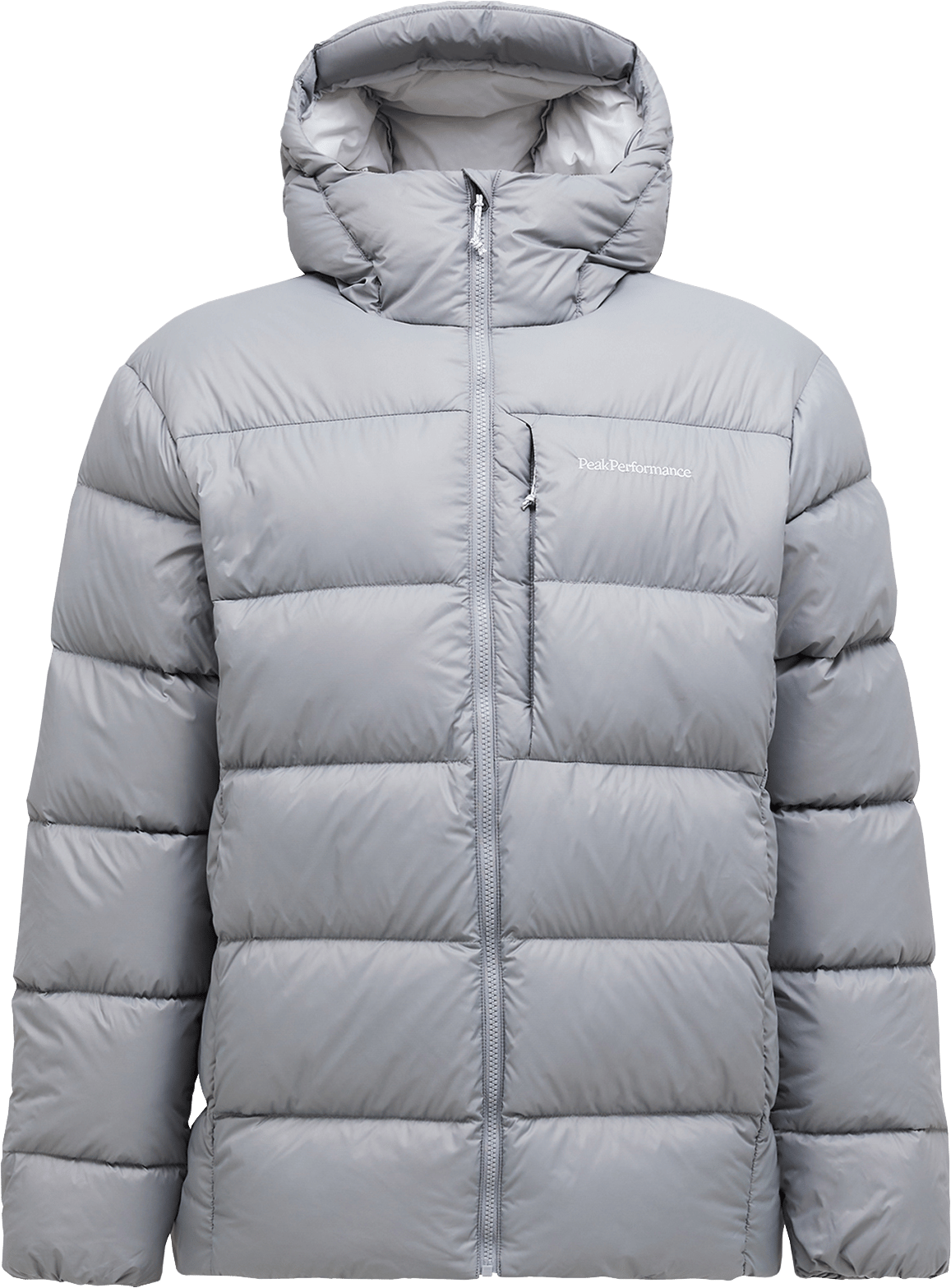 Peak Performance Men's Frost Down Puffer Jacket Lt Grey/antarctica