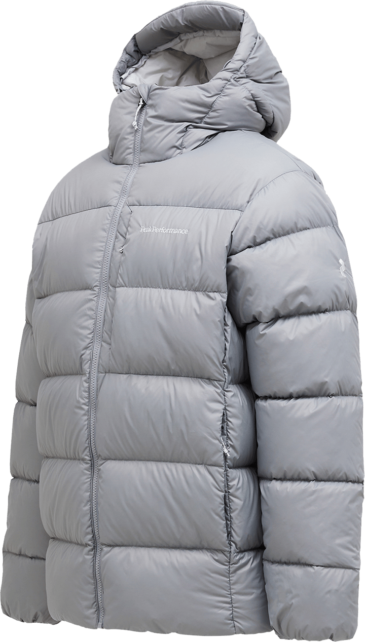 Peak Performance Men's Frost Down Puffer Jacket Lt Grey/antarctica/ Peak Performance
