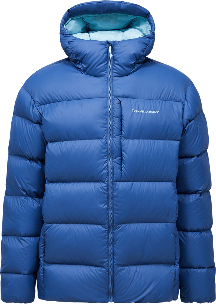 Peak Performance Men's Frost Down Puffer Jacket Summit Sky/snowmelt/ Peak Performance