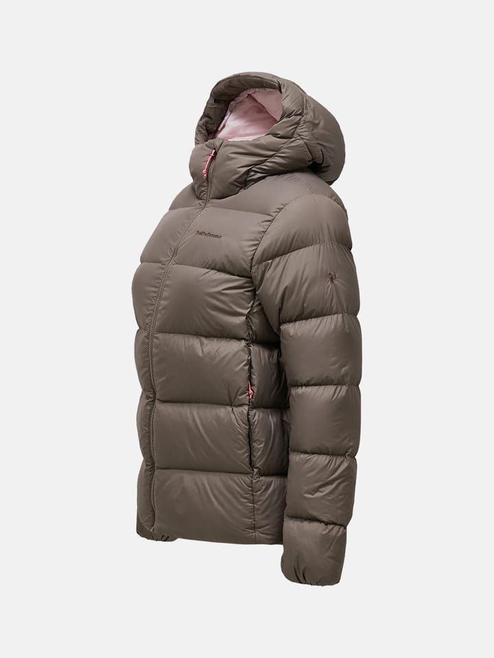 Peak Performance Women´s Frost Down Puffer Jacket Terrain Tan/frosted Pink/ Peak Performance