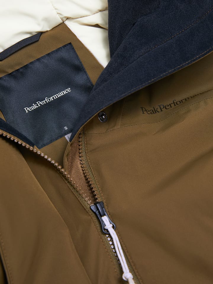 Peak Performance Women's Treeline Hipe 2 L Insulated Shell Parka Meadow Moss Peak Performance