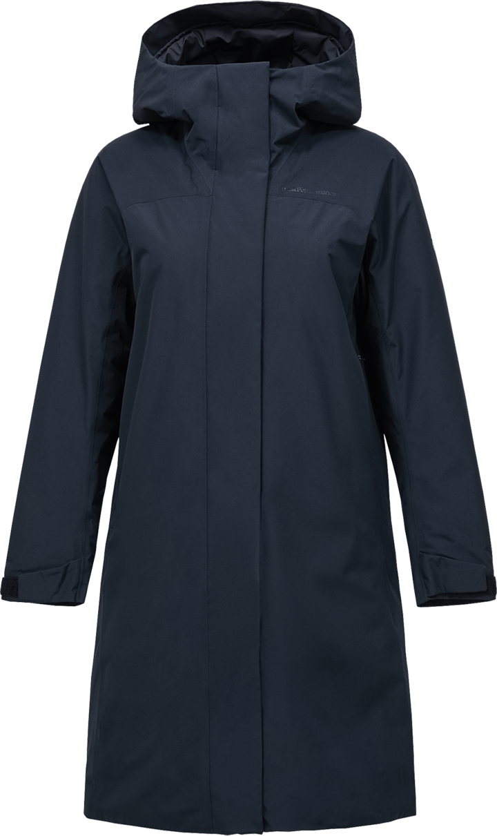 Peak Performance Women's Treeline Hipe 2 L Insulated Shell Parka Black Peak Performance