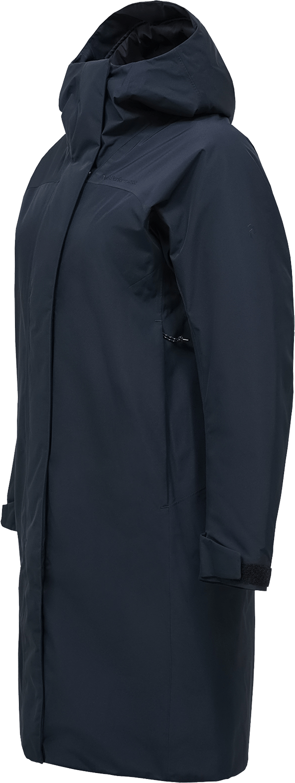 Peak Performance Women's Treeline Hipe 2 L Insulated Shell Parka Black Peak Performance