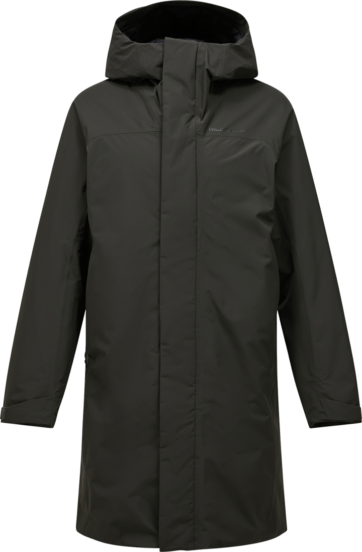 Peak Performance Men's Treeline Hipe 2L Insulated Shell Parka Olive Extreme Peak Performance