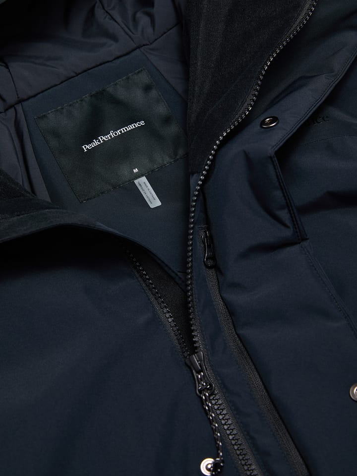 Peak Performance Men's Treeline Hipe 2L Insulated Shell Parka Black Peak Performance