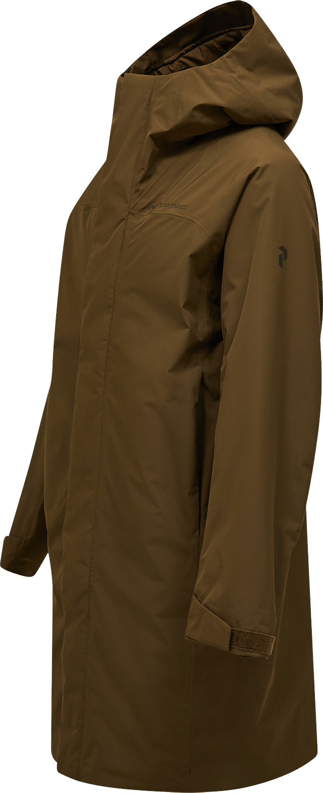 Peak Performance Men's Treeline Hipe 2L Insulated Shell Parka Meadow Moss Peak Performance