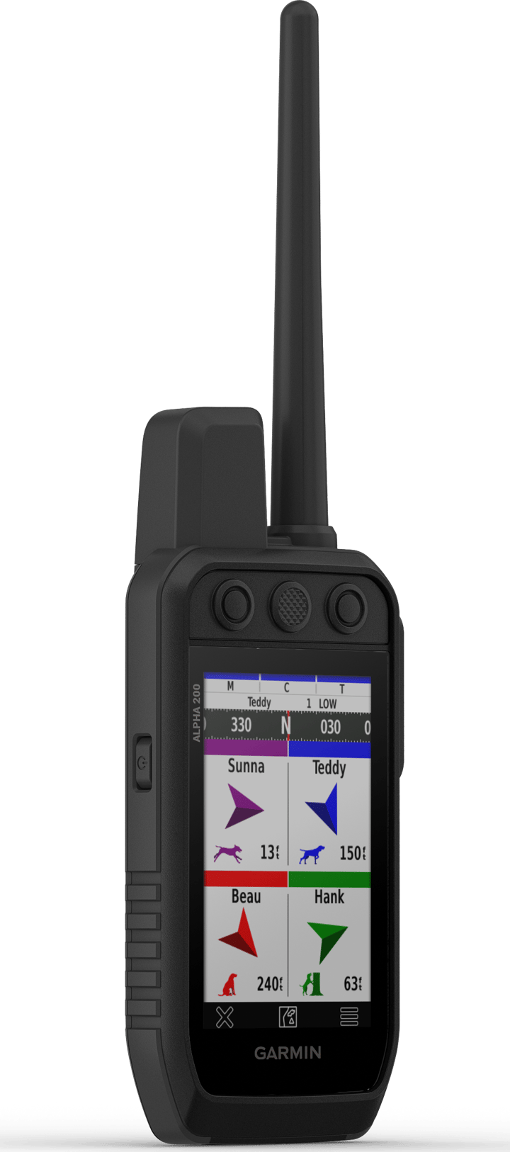 Garmin Alpha 200, Handheld Only Orange/Black Garmin