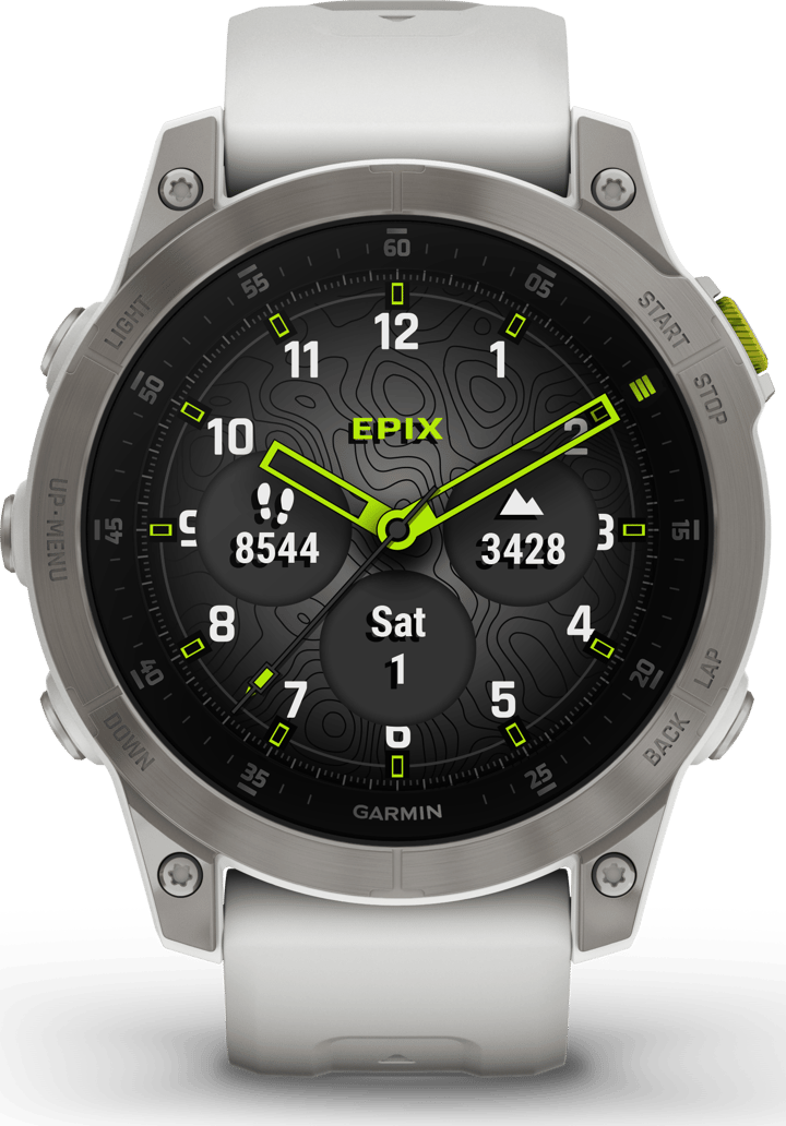 Garmin Epix Generation 2 Sapphire Silver/White Garmin
