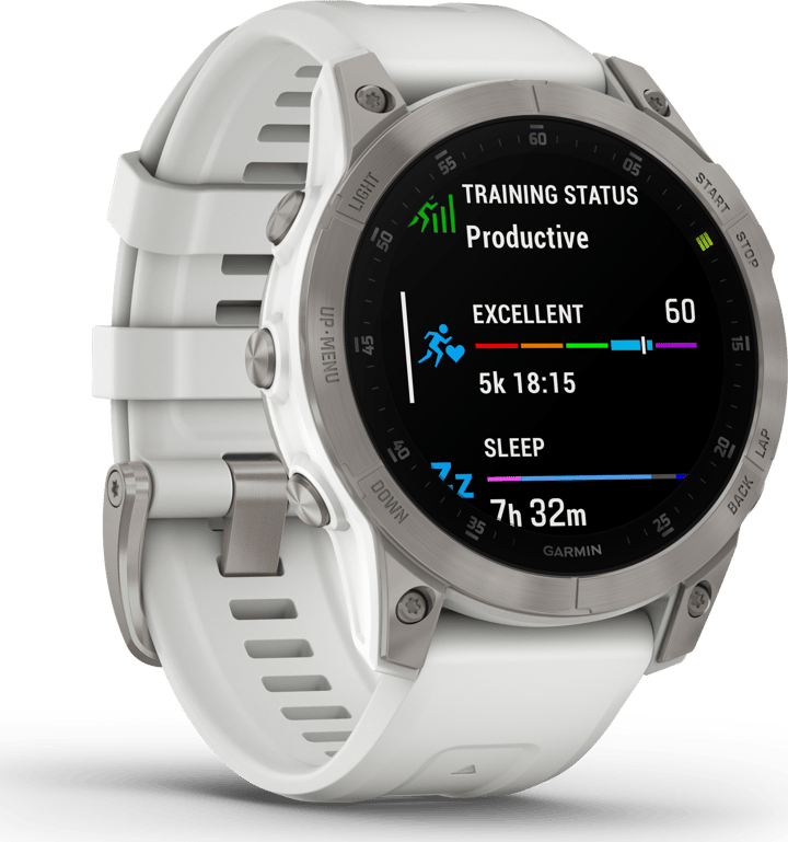 Garmin Epix Generation 2 Sapphire Silver/White Garmin Garmin Epix Generation 2 Sapphire Silver/White Garmin