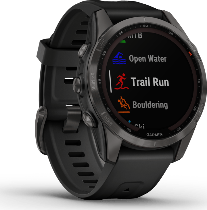 Garmin Fenix 7S Sapphire Solar Carbon Grey/Black Garmin