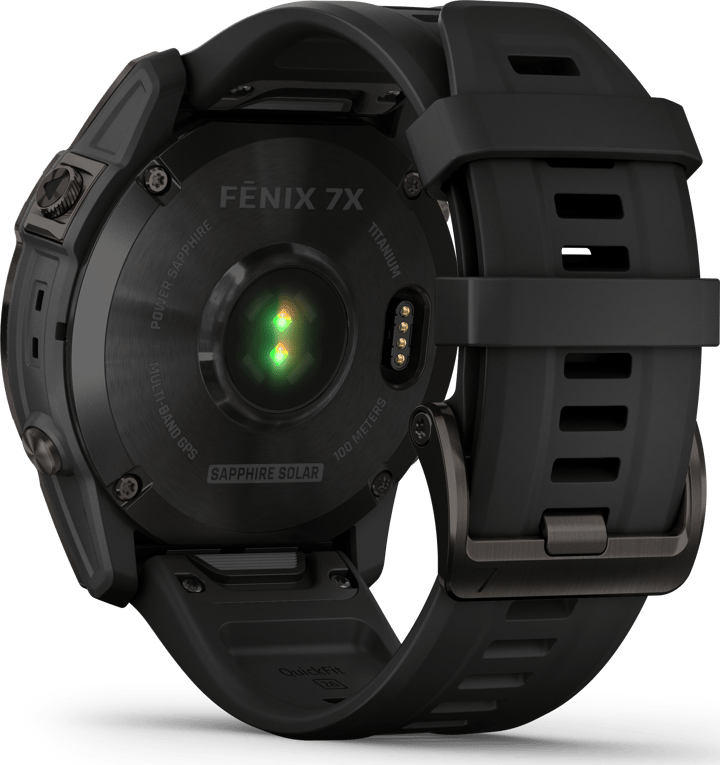 Fenix 7x Sapphire Solar w/Black Band Garmin