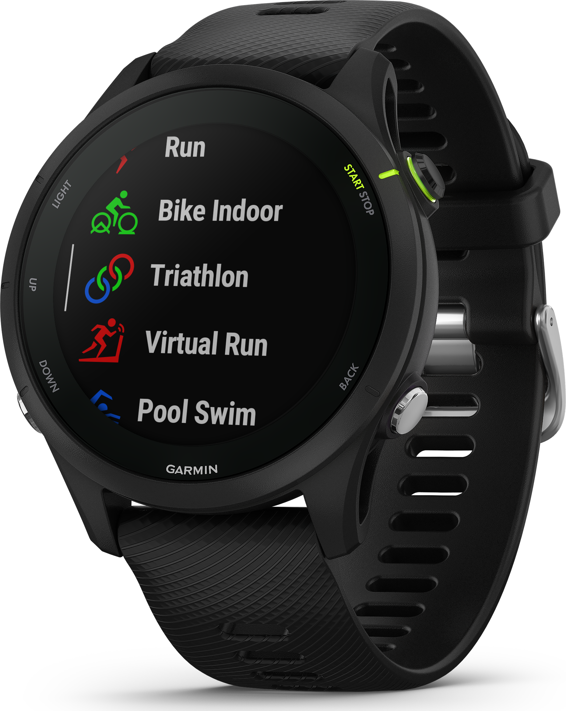 Garmin Forerunner 255 Music Black Träningsklockor OneSize