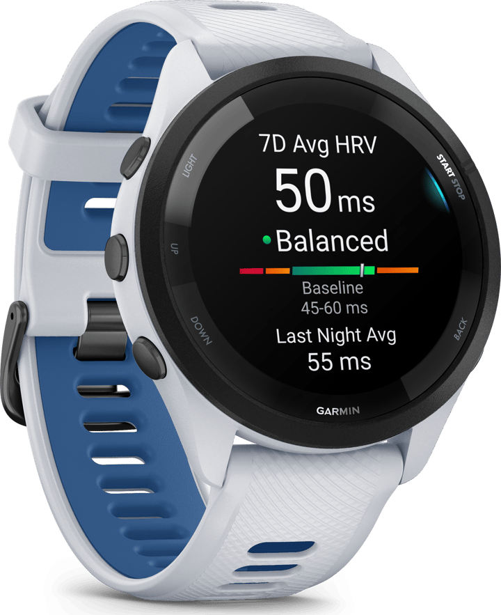 Garmin Forerunner 265 Whitestone Garmin Garmin Forerunner 265 Whitestone Garmin