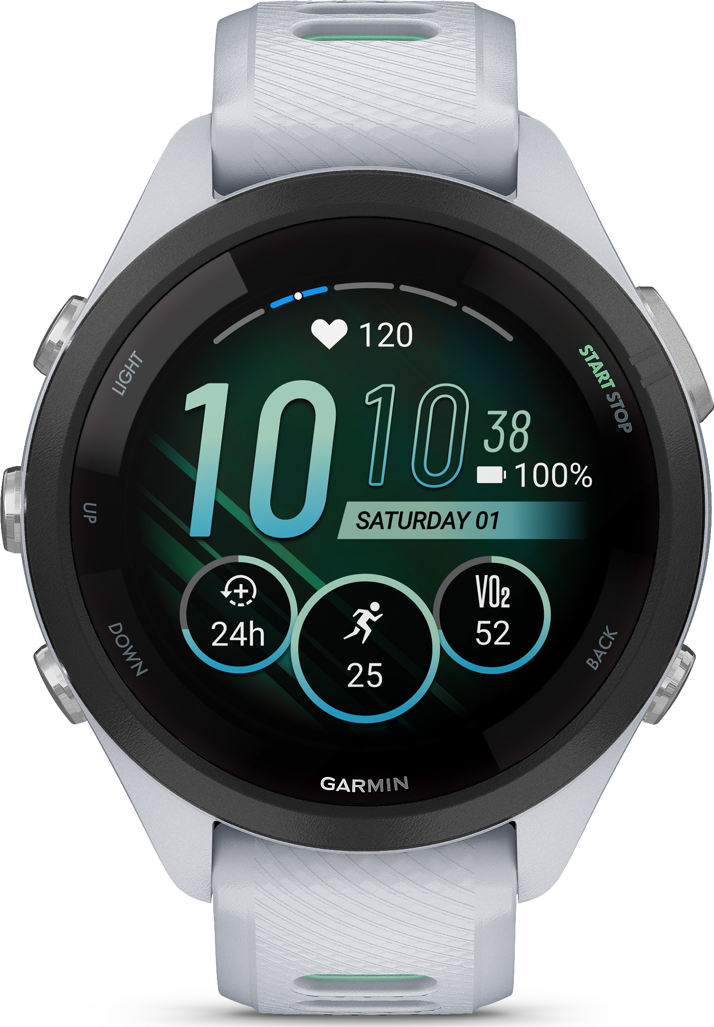 Garmin Forerunner 265S Whitestone Träningsklockor 42mm