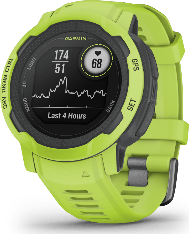 Garmin Instinct 2X Solar Rugged GPS Smartwatch, Whitestone with Power Glass  Lens, LED Flashlight