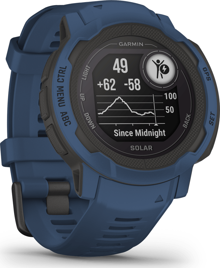 Garmin Instinct 2 Solar Tidal Blue/Graphite Garmin Garmin Instinct 2 Solar Tidal Blue/Graphite Garmin