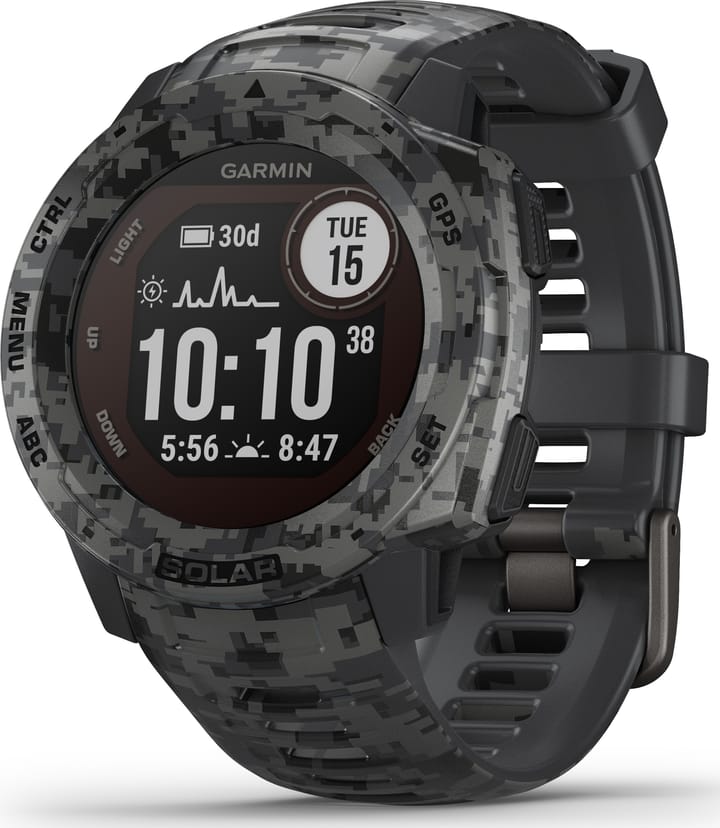 Garmin Instinct Solar Camo Edition Graphite Camo Garmin