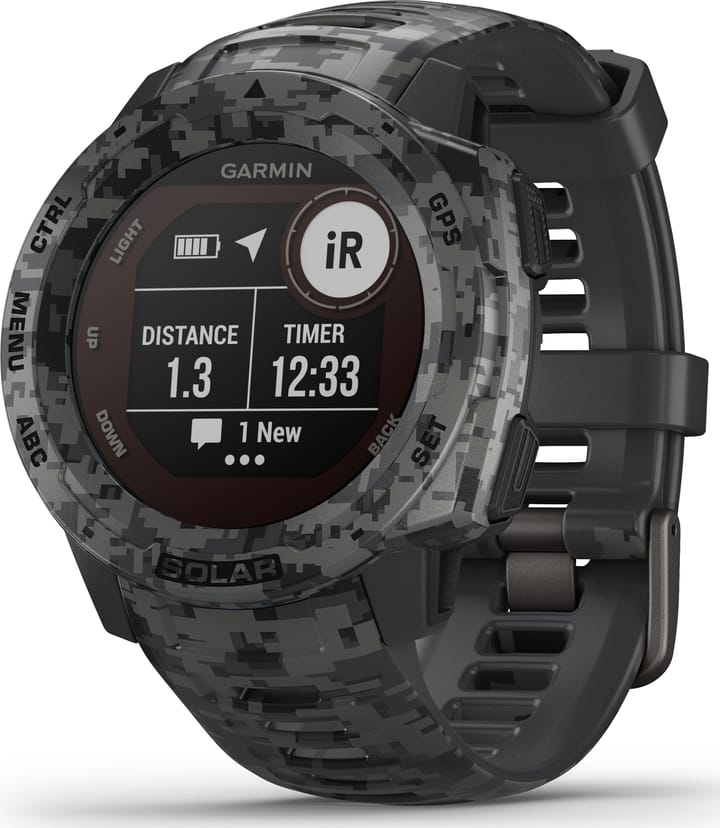 Garmin Instinct Solar Camo Edition Graphite Camo Garmin Garmin Instinct Solar Camo Edition Graphite Camo Garmin