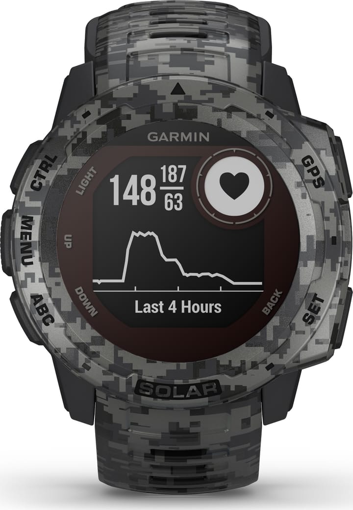 Garmin Instinct Solar Camo Edition Graphite Camo Garmin Garmin Instinct Solar Camo Edition Graphite Camo Garmin