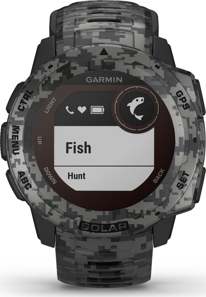 Garmin Instinct Solar Camo Edition Graphite Camo Garmin