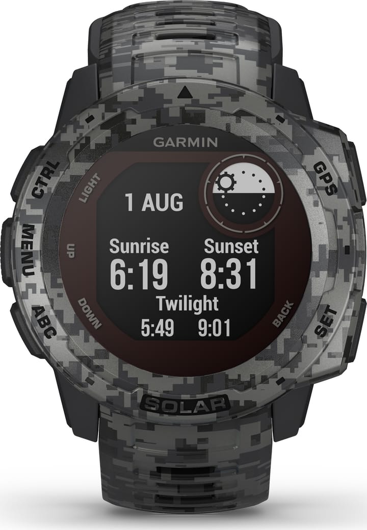 Garmin Instinct Solar Camo Edition Graphite Camo Garmin
