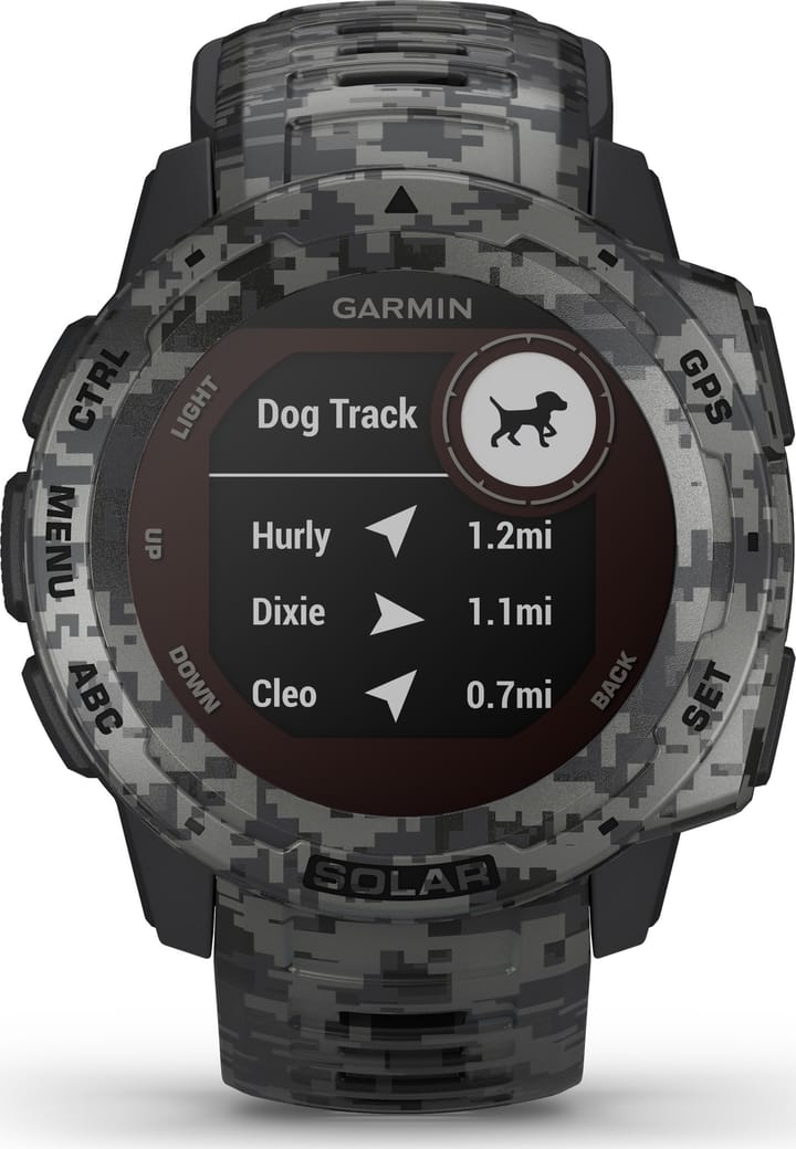 Garmin Instinct Solar Camo Edition Graphite Camo Garmin Garmin Instinct Solar Camo Edition Graphite Camo Garmin