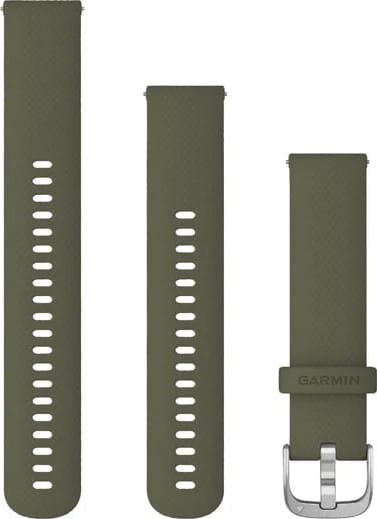 Garmin Vivomove Style 20mm Band Moss Green With Silver Garmin