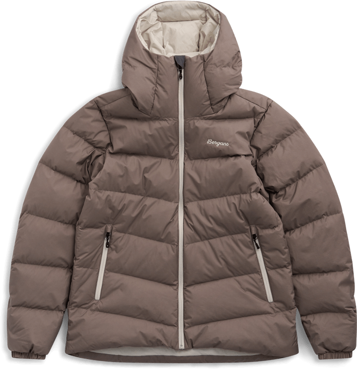 Bergans Women´s Garmo Down Hood Jacket  Rock Taupe Bergans