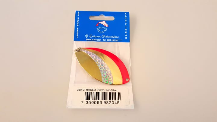 G. Erikssons Fiskeredskaper Ritsem 16g 70mm G. Erikssons Fiskeredskaper G. Erikssons Fiskeredskaper Ritsem 16g 70mm G. Erikssons Fiskeredskaper