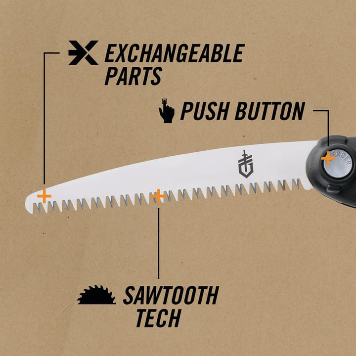 Gerber Gerber Exchange-A-Blade Foldesag Svart Gerber