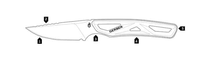 Gerber Exo-Mod Caper Orange Gerber Gerber Exo-Mod Caper Orange Gerber