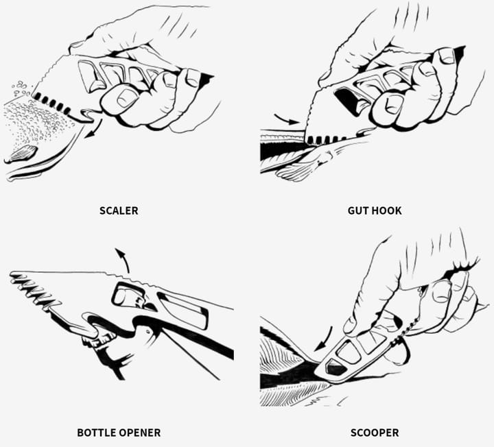 Gerber Gerber Gutsy Gut Scoop Scaler Silver Skjellskarape Med Bukåpner Og Opptrekker Gerber Gerber Gerber Gutsy Gut Scoop Scaler Silver Skjellskarape Med Bukåpner Og Opptrekker Gerber