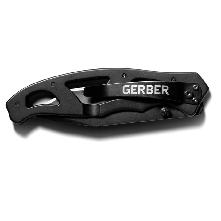 Gerber Paraframe II Tanto Folder, Serrated, GB Black Gerber