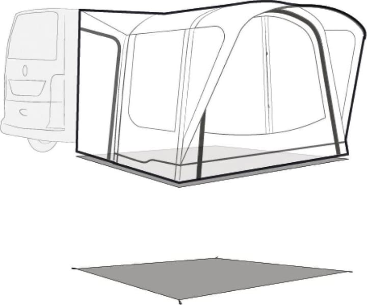 Outwell Footprint Fresno Black & Grey Outwell