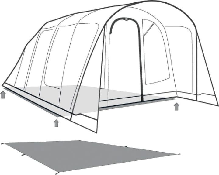 Outwell Footprint Denver/Colorado 6 Air Black & Grey Outwell Outwell Footprint Denver/Colorado 6 Air Black & Grey Outwell