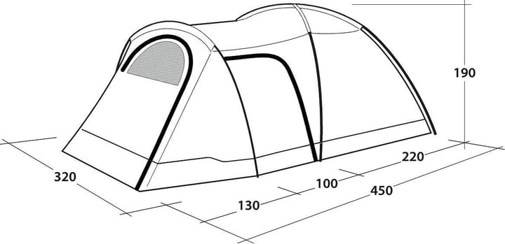 Outwell Cloud 5 Plus Green Outwell