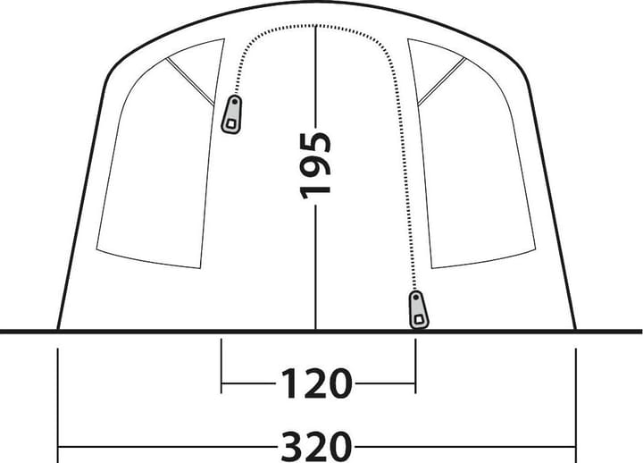 Outwell Monterey 5 Air Blue Outwell Outwell Monterey 5 Air Blue Outwell