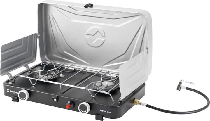 Outwell Katmai Duo Stove Silver Grey Outwell