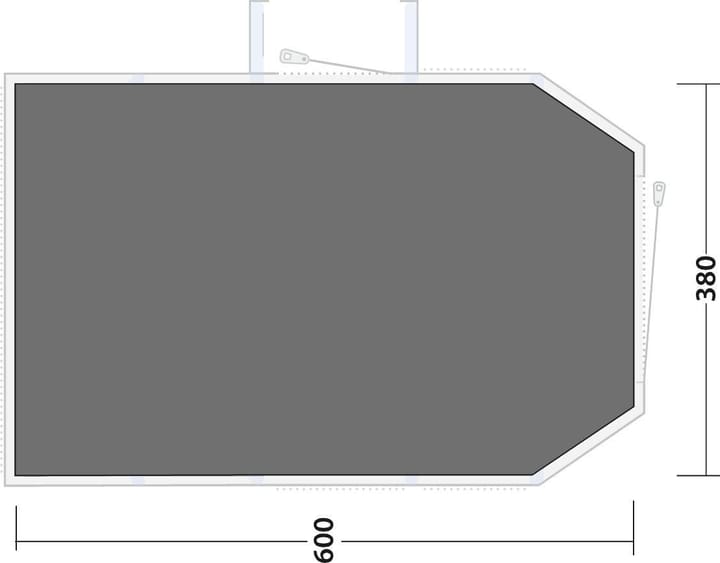 Outwell Footprint Montana 6 Air Black & Grey Outwell